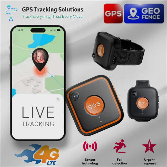 MediTrackGPS MT28C Wearable GPS Tracker 4G